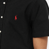 Polo Ralph Lauren Classic Fit Oxford Short Sleeve Shirt Black