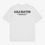 Cole Buxton Signature Tee White