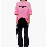 MasonPrince Classic Spray Logo Tee Faded Pink - ORIGINALFOOK