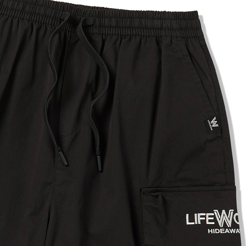 LifeWork Cargo Pocket Shorts Black