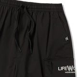 LifeWork Cargo Pocket Shorts Black