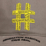 Been Trill Tape Logo Baseball Cap Khaki Beige BEEN TRILL BEEN TRILL - originalfook singapore