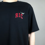 RICKYISCLOWN Chest Embossed Snake Tee Black [R37240620C-A2]