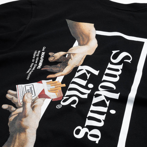 FR2 JAPAN Can I Bum A Smoke Tee Black #FR2 #FR2 - originalfook singapore
