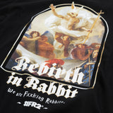 FR2 JAPAN Rebirth in Rabbit Tee Black #FR2 #FR2 - originalfook singapore