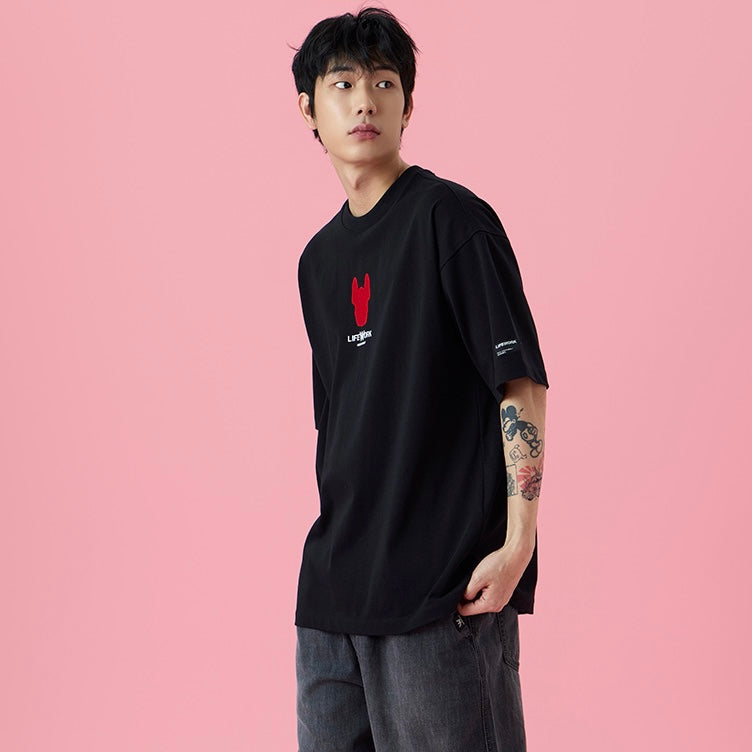 LifeWork Mini Mascot Tee Black lifework lifework - originalfook singapore