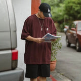 Carhartt K87 Oversized Pocket Tee Maroon carhartt carhartt - originalfook singapore