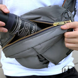 Porter Yoshida Japan PX Tanker Waist Bag Silver Grey [376-08333] PORTER JAPAN PORTER JAPAN - originalfook singapore