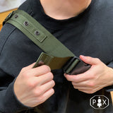 Porter Yoshida Japan PX Tanker Waist Bag Black [376-08333] PORTER JAPAN PORTER JAPAN - originalfook singapore