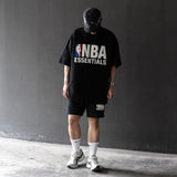 Fear Of God Essentials X NBA Logo Sweat Shorts Black