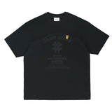 Black BEEN TRILL Been Trill inverted logo T-shirt featuring the distinctive upside-down logo design.