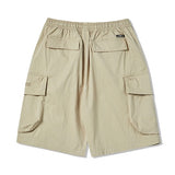 LifeWork Cargo Pocket Shorts Stone LIFEWORK LIFEWORK - originalfook singapore