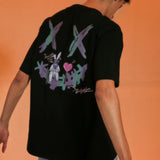 Rickyisclown [RIC] Reflective Astro Bunny Smiley Tee Black [R17230314A-D8] RICKYISCLOWN RICKYISCLOWN - originalfook singapore