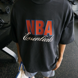 Fear of God Essentials X NBA 90s V2 Heavyweight Tee Vintage Black
