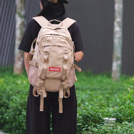 Supreme Box Logo Backpack Tan - ORIGINALFOOK