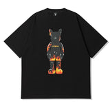 LifeWork Flame Bulldog Mascot Tee Black LifeWork LifeWork - originalfook singapore