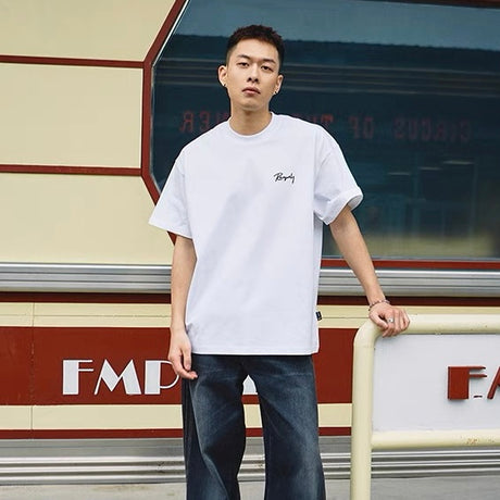 Remedy Embossed Logo Tee White REMEDY REMEDY - originalfook singapore