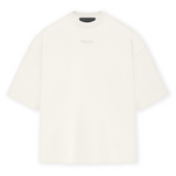 Fear of God Essentials Applique Logo Drop Shoulder Tee Cloud Dancer (Oversized) FEAR OF GOD FEAR OF GOD - originalfook singapore