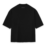 Fear of God Essentials Applique Logo Drop Shoulder Tee Jet Black (Oversized) FEAR OF GOD FEAR OF GOD - originalfook singapore