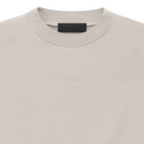 Fear of God Essentials Applique Logo Drop Shoulder Tee Silver Cloud (Oversized) FEAR OF GOD FEAR OF GOD - originalfook singapore