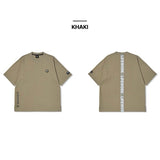LifeWork Neon Round Logo Tee Khaki LIFEWORK LIFEWORK - originalfook singapore