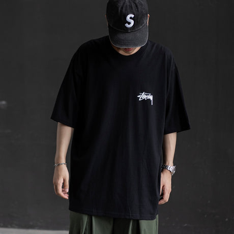 Stussy Bulldog Black Tee