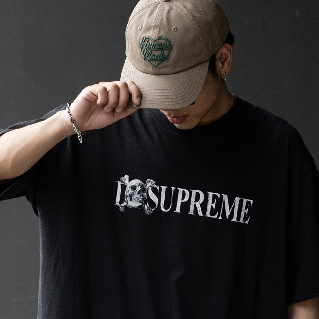Supreme Skull Tee Black