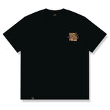 Rickyisclown Earth Tribal Embossed Tee Black R37250210A E11 - ORIGINALFOOK