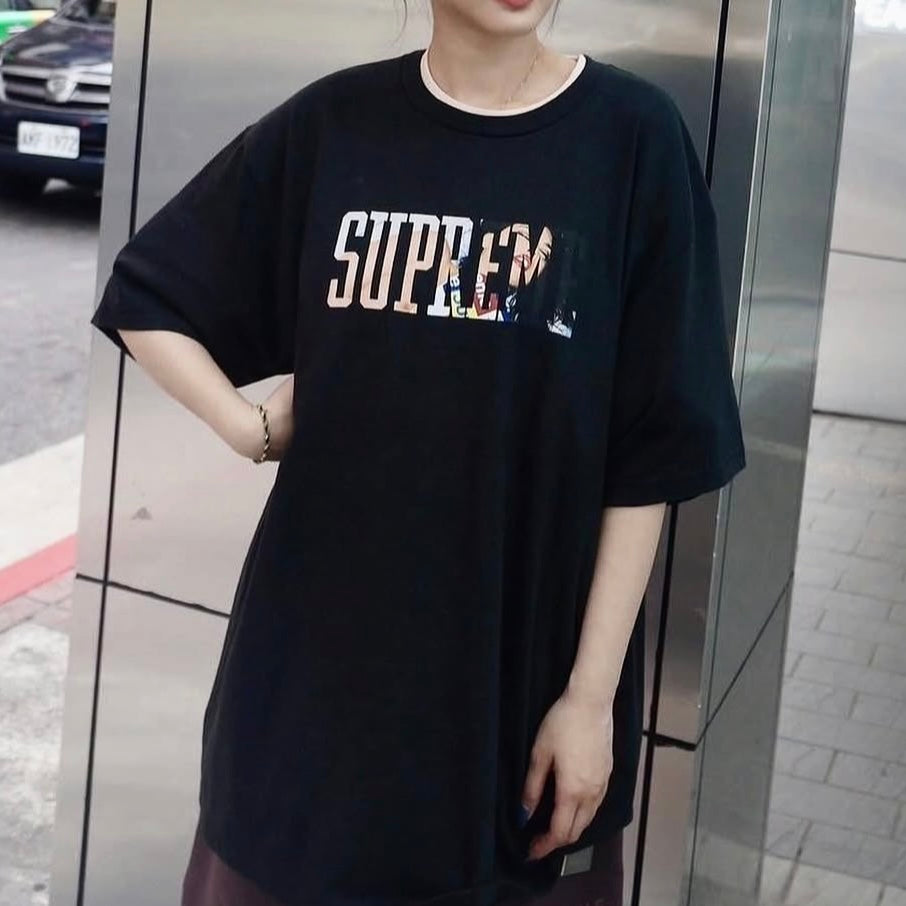 Buy Supreme Collegiate Tee Black online in Singapore | ORIGINALFOOK
