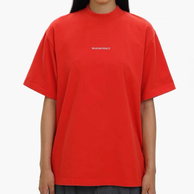 MasonPrince Reflective Oversized Tee Red - ORIGINALFOOK