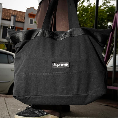 Supreme Large Tote Bag Black