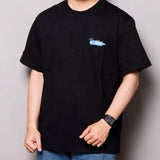 Rickyisclown [RIC] Blue Oil Painting Smiley Tee Black [R17230212H-R8] RICKYISCLOWN RICKYISCLOWN - originalfook singapore