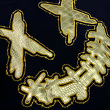 Rickyisclown Gold Foil Leather Tee Black R37251104J C11 - ORIGINALFOOK