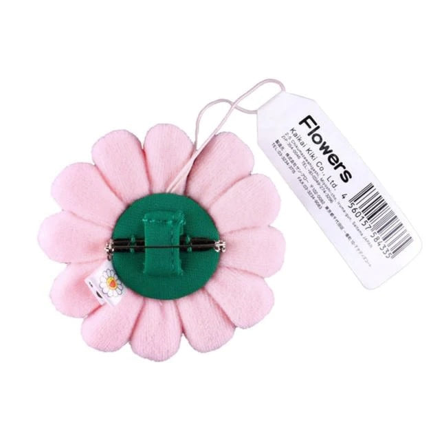 Takashi Murakami Kaikai Kiki Flower Plush Badge/Keychain/Pin Light Pink TAKASHI MURAKAMI TAKASHI MURAKAMI - originalfook singapore