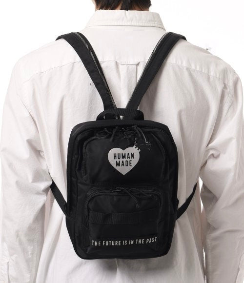 Human Made One Shoulder Bag Black