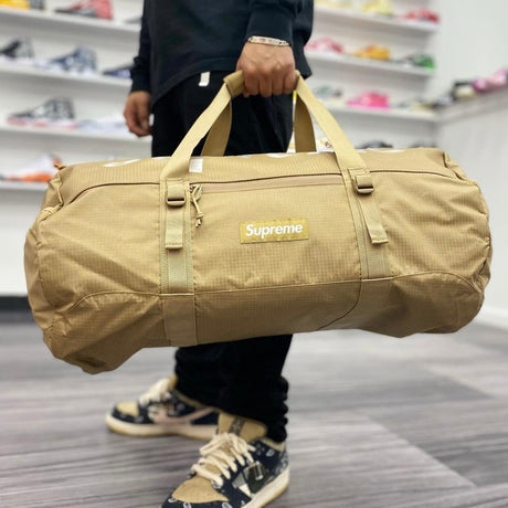 Supreme Duffle Bag Tan supreme supreme - originalfook singapore