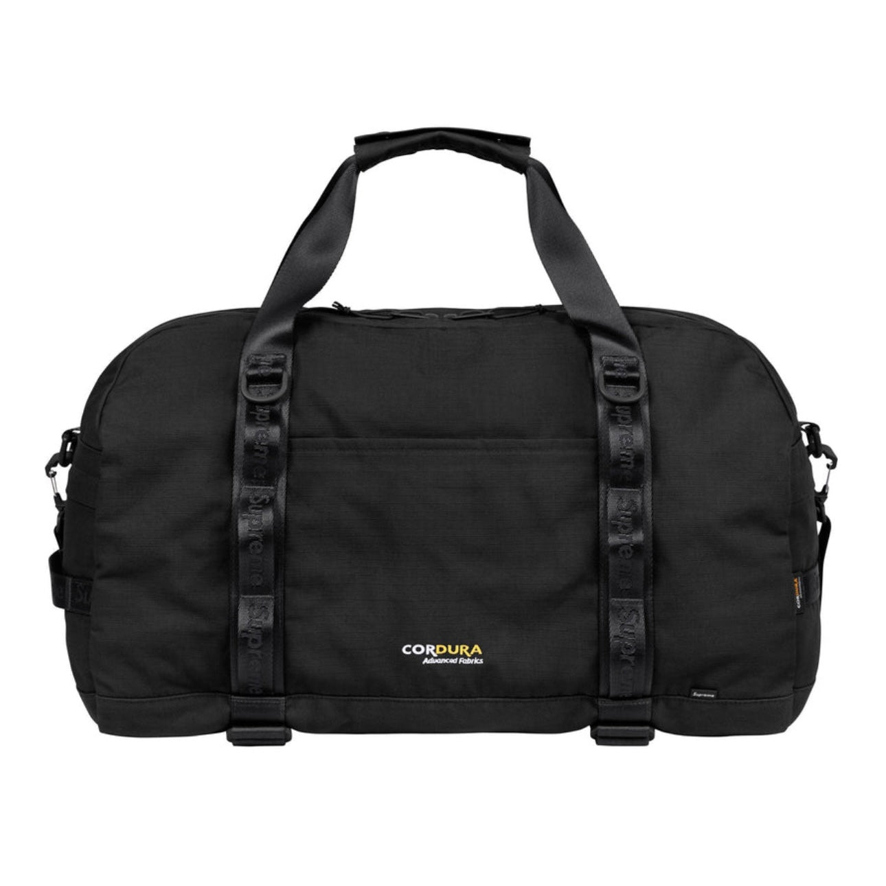 Supreme ケース ブラック CORDURA Buy Supreme Logo Duffle Bag Black online in Singapore