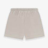 Fear of God Essentials Applique Logo Shorts Silver Cloud FEAR OF GOD FEAR OF GOD - originalfook singapore