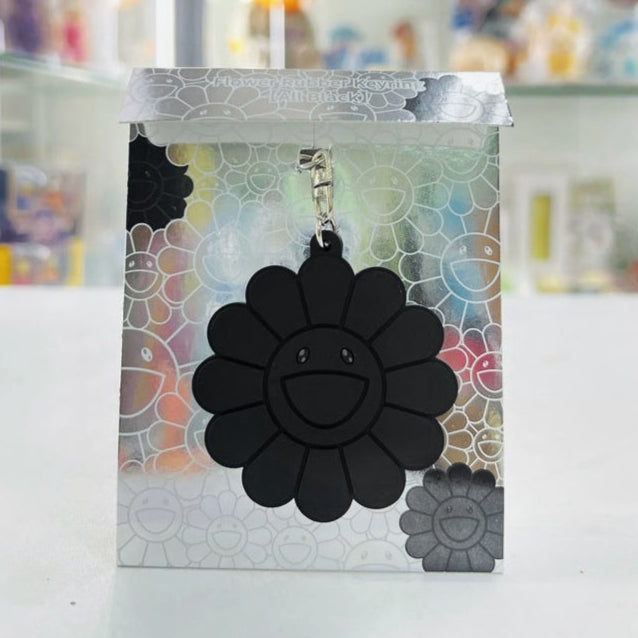 Takashi Murakami Flower Keychain - Black - | ORIGINALFOOK