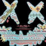 Rickyisclown Sky Tribal Embossed Black Tee R37250210B (G10)
