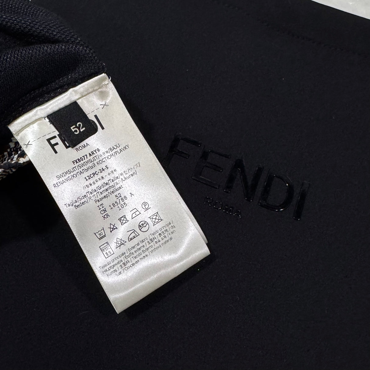 Fendi Geometric FF Shorts