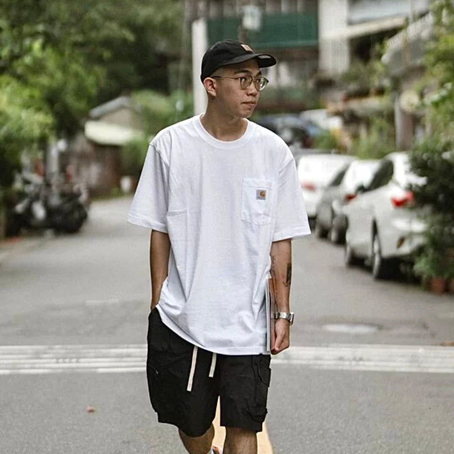 Carhartt K87 Oversized Pocket Tee White ORIGINALFOOK