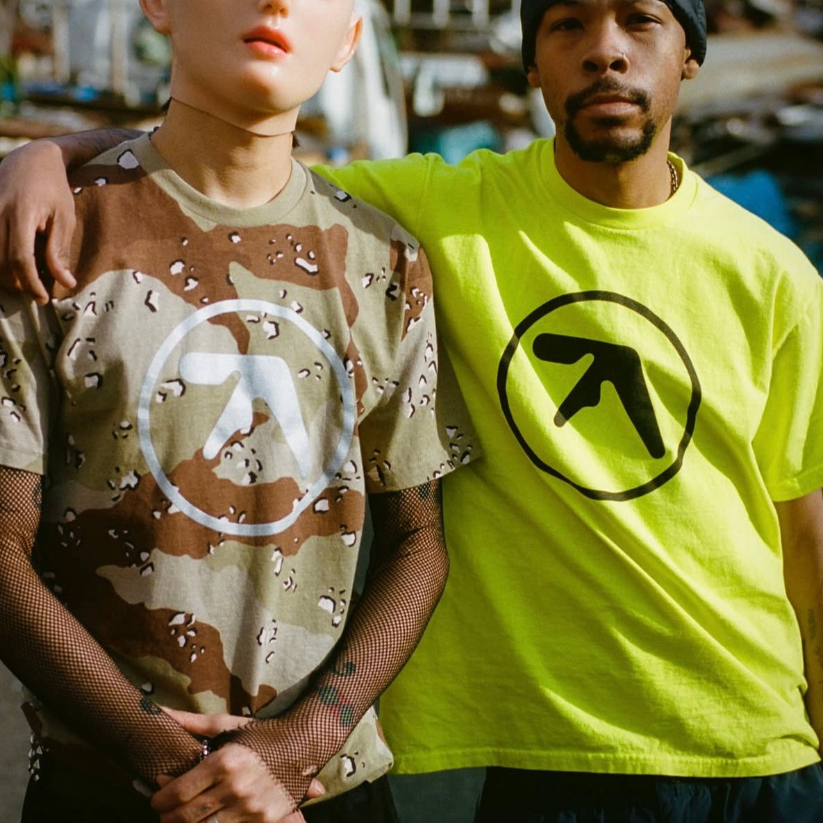 Supreme Aphex Twin Ambient Works Tee Fluorescent Yellow