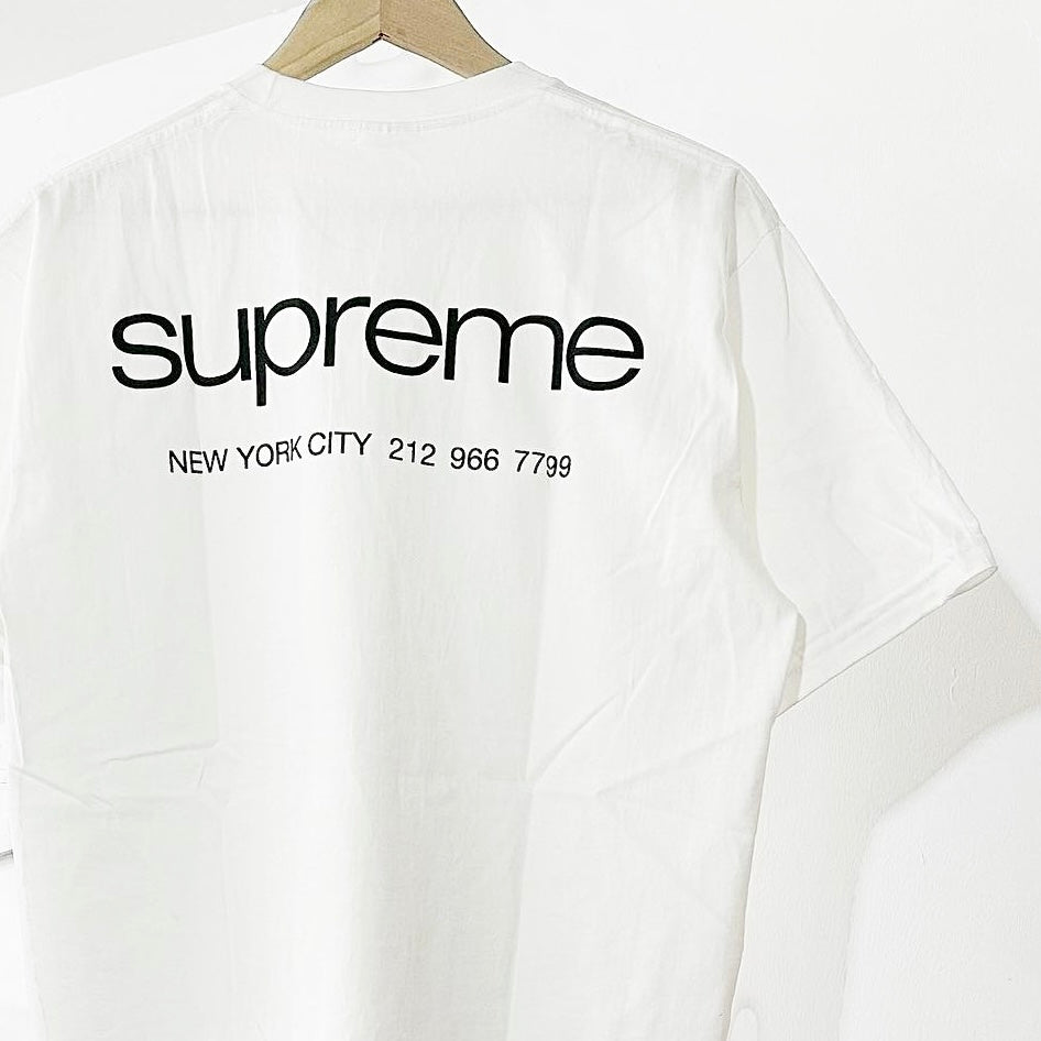 Supreme ny tee cheap