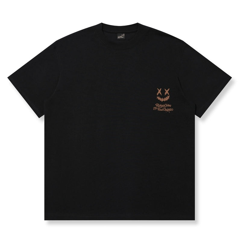 Rickyisclown Gold Foil Leather Tee Black R37251104J C11 - ORIGINALFOOK