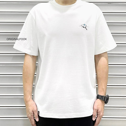 Rickyisclown [RIC] Colorful Cloud Smiley Tee White [R17230225D-A8]