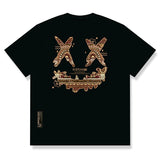 Rickyisclown Earth Tribal Embossed Tee Black R37250210A E11 - ORIGINALFOOK