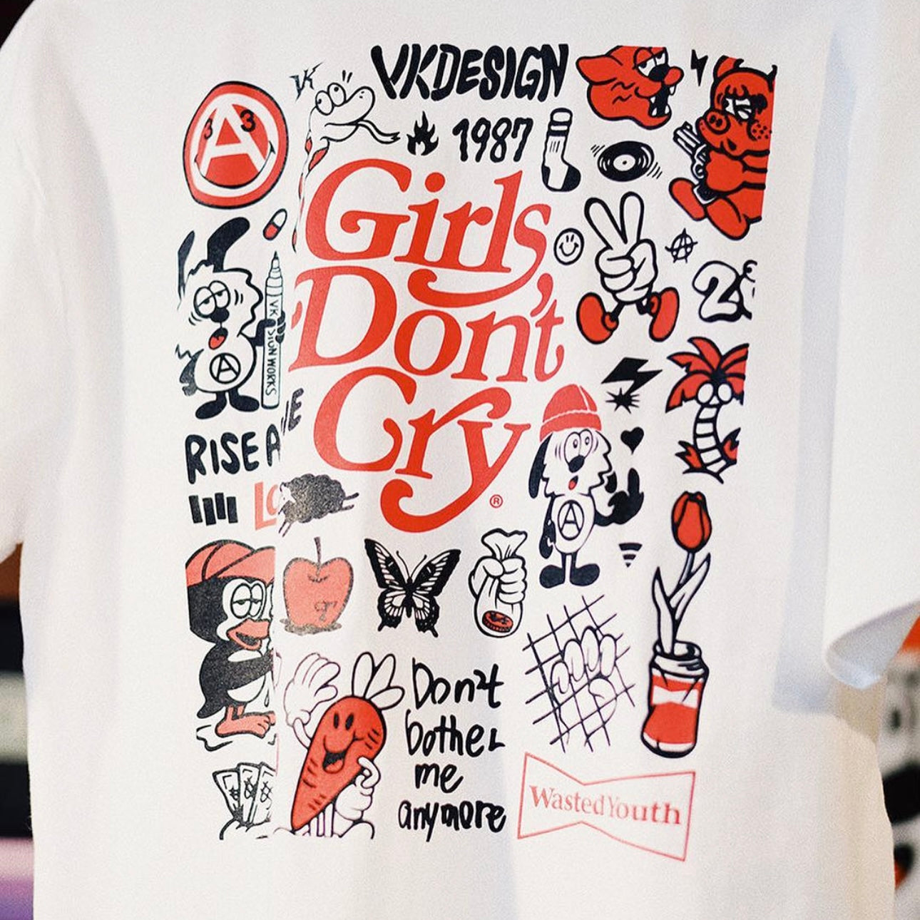 Buy VERDY X HB 20th Anniversary Tee White online