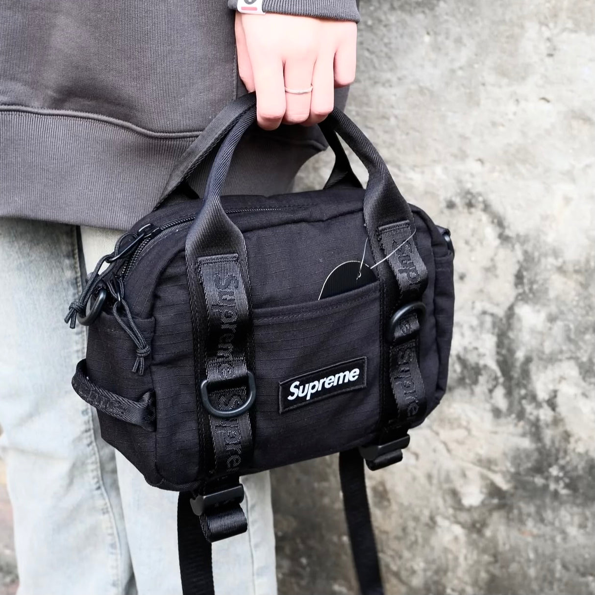 Buy Supreme Mini Duffle Mini Duffle Bag Black online in Singapore