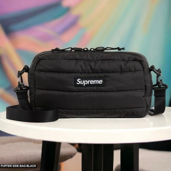 Supreme Puffer Side Bag Black supreme supreme - originalfook singapore
